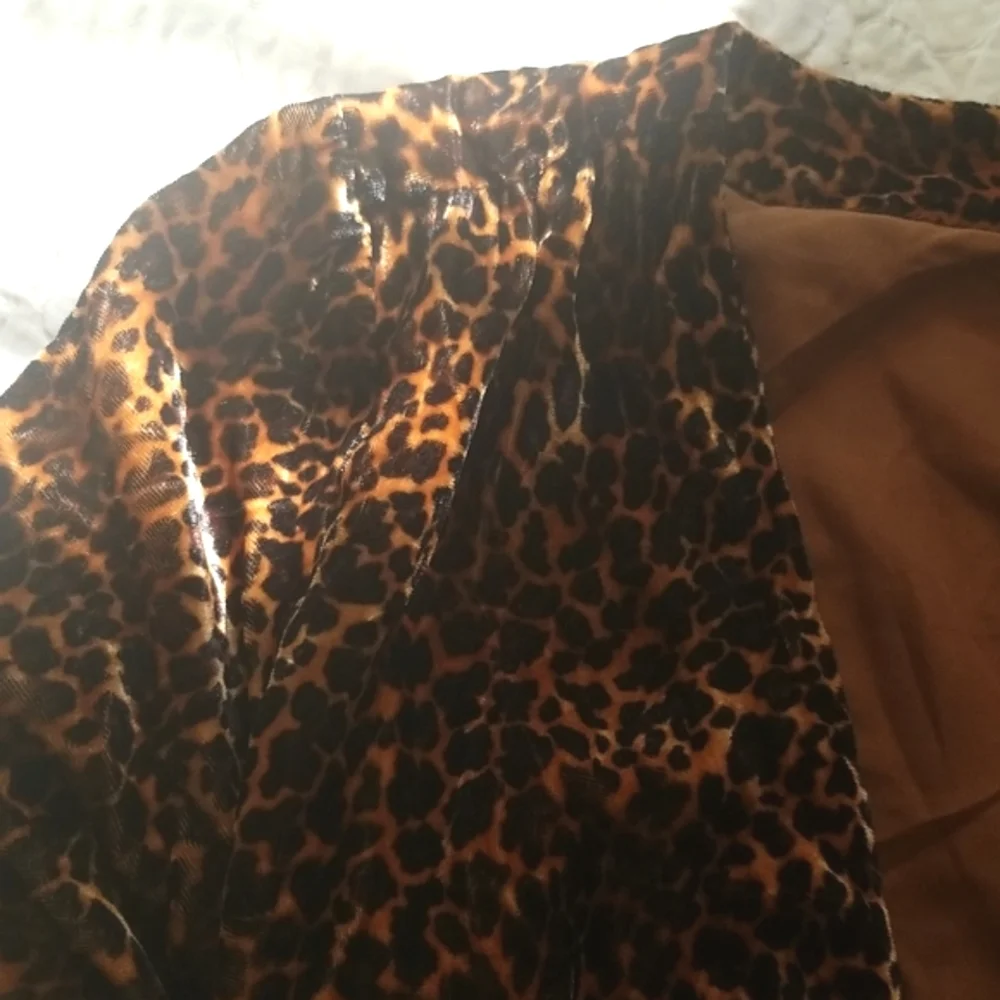 J. Crew Leopard Velvet Wrap Dress NWT